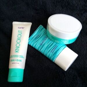 Tarte Cleanse, Moisturize, and Prime trio